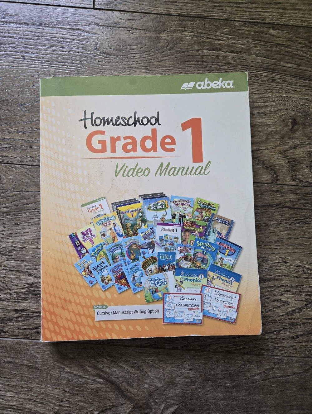 Abeka Homeschool Grade 1 Video Manual Planner